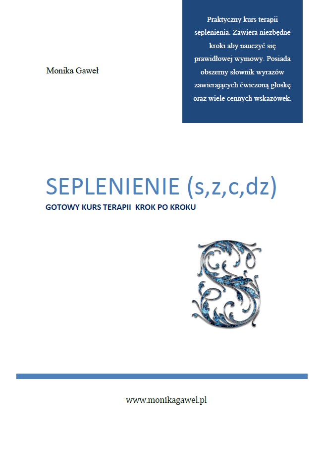 Seplenienie s,z,c,dz - terapia etapami