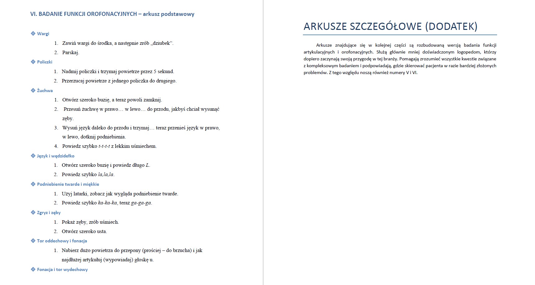 Arkusz diagnostyczny - rotacyzm - obrazek 3