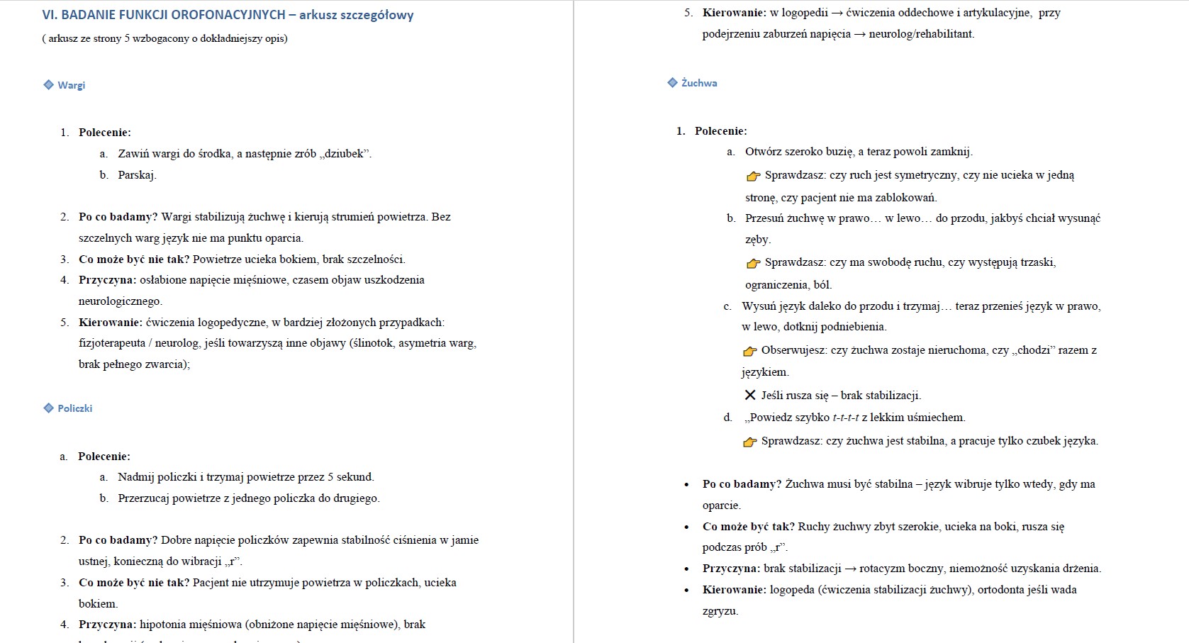 Arkusz diagnostyczny - rotacyzm - obrazek 4